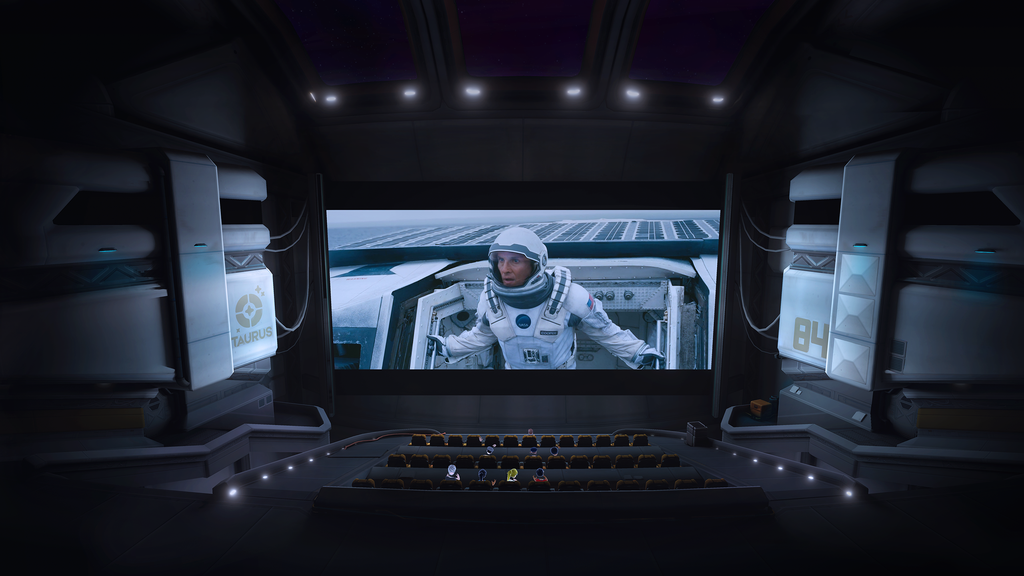 Big Screen VR Sci Fi Theater